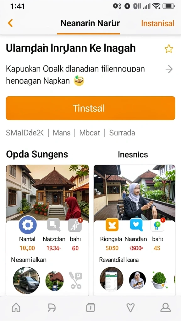 Tampilan antarmuka yang menarik dan mudah dinavigasi.