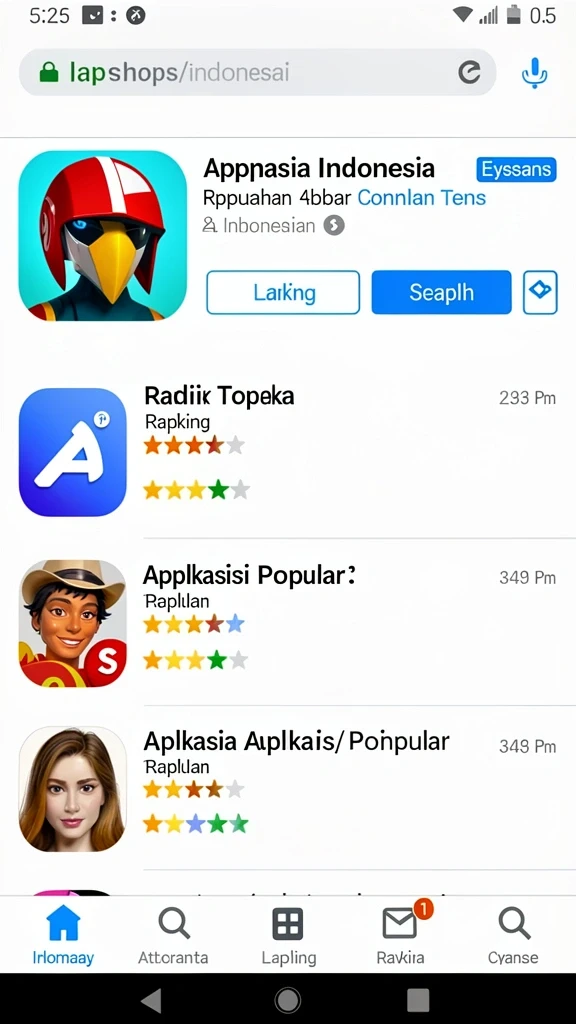 Tampilan grafis yang menawan di level pertama.