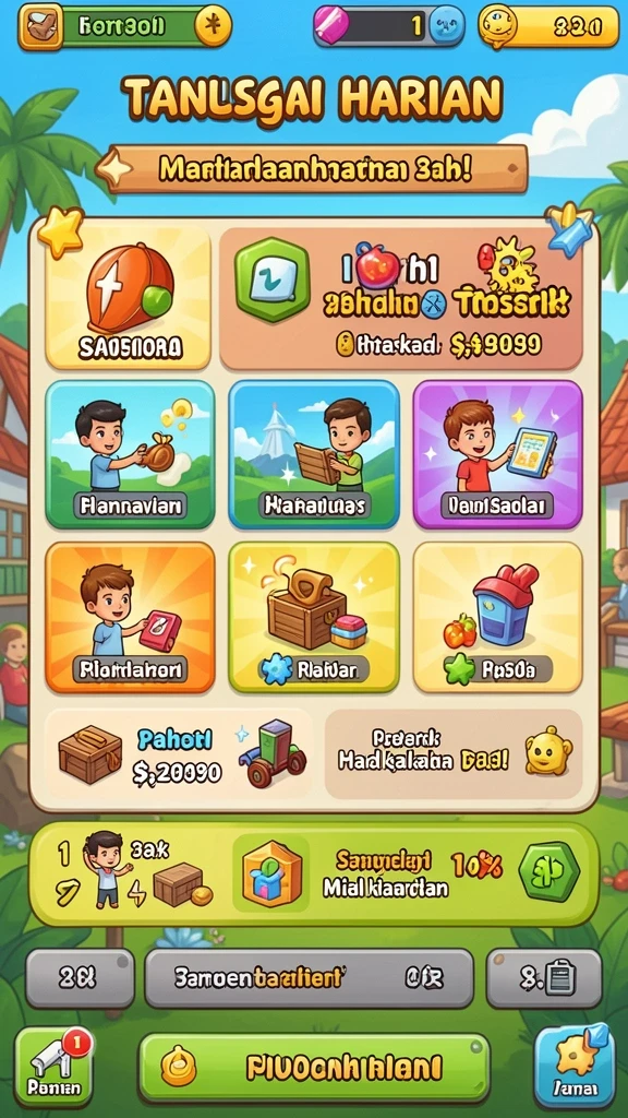 Tampilan antarmuka yang menarik dan intuitif.