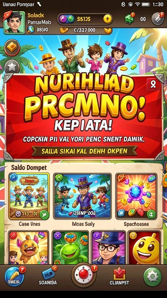 Tampilan antarmuka pengguna yang menarik dan mudah dinavigasi.