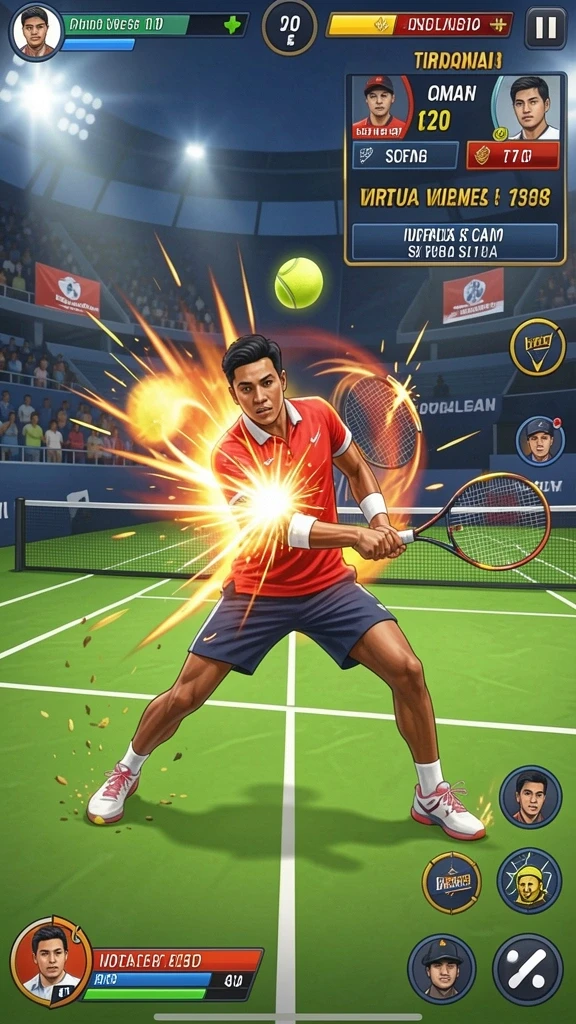 Screenshot menunjukkan momen seru saat pemain bersaing di leaderboard.