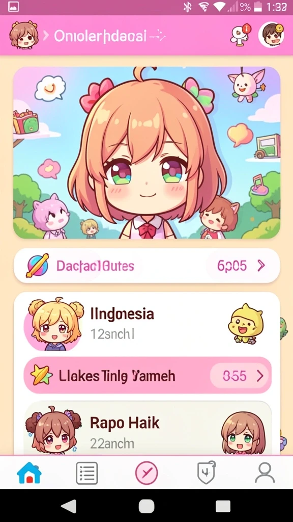 Tampilan antarmuka yang menarik dan user-friendly.