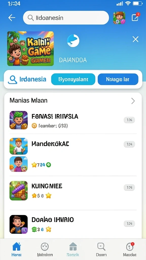 Fitur tantangan harian yang mengasyikkan.