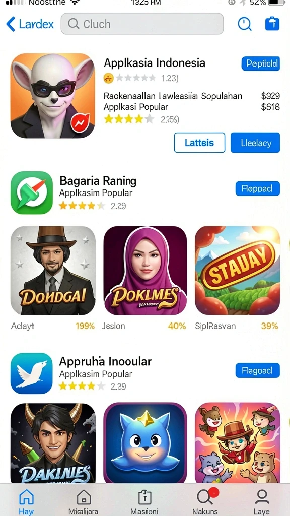 Level yang menantang dengan berbagai rintangan seru.