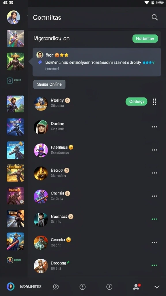 Komunitas aktif untuk sharing dan chat.