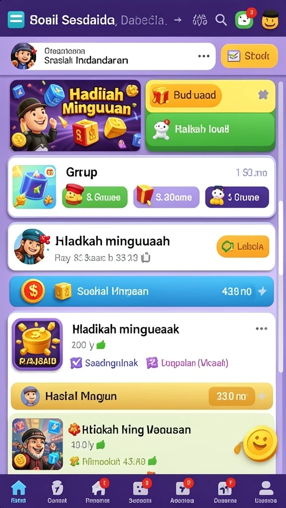 Gambar karakter yang dapat dikustomisasi oleh pemain.