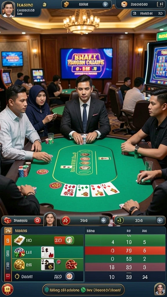 Tangkapan layar menunjukkan karakter utama dalam aksi yang dinamis.