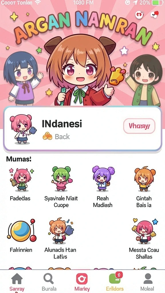 Sistem reward yang adiktif dan menyenangkan.