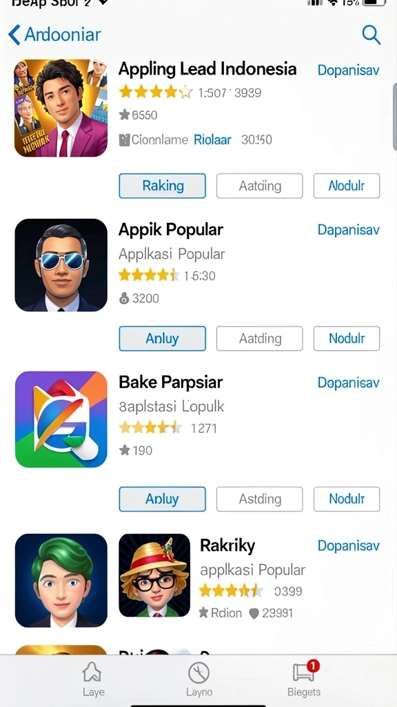 Tampilan antarmuka yang menarik dan user-friendly.