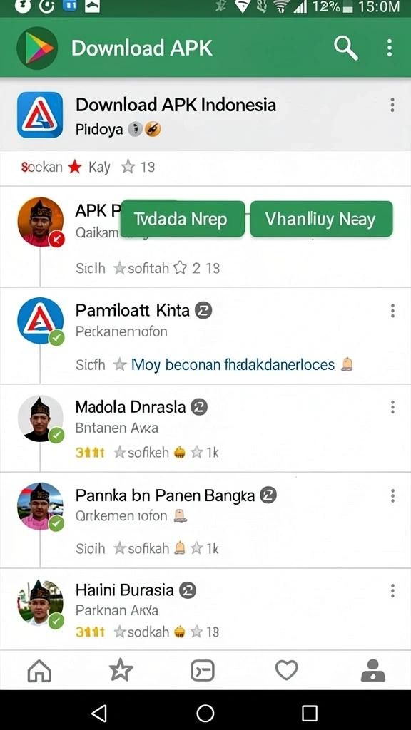 Menu permainan yang mudah diakses untuk semua pengguna.
