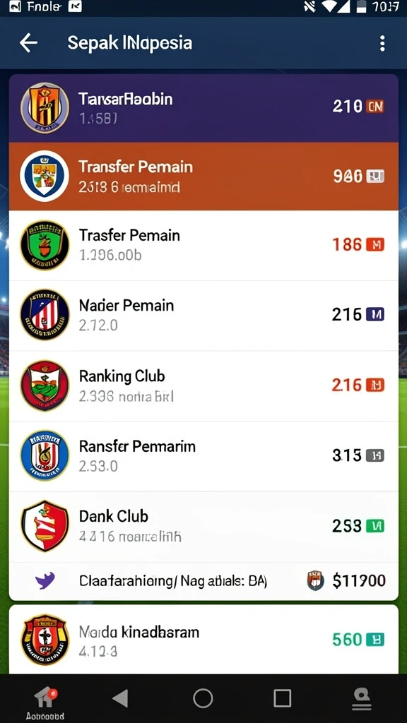 Tangkapan layar memperlihatkan sistem upgrade karakter yang menarik.
