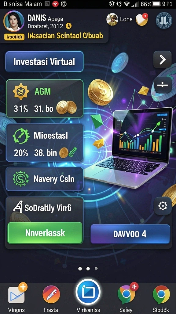Interface aplikasi yang ramah pengguna.