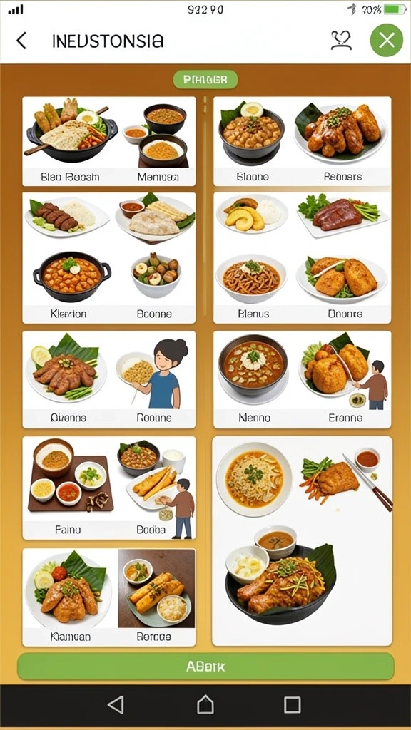 Tampilan antarmuka yang menarik dan mudah dinavigasi.