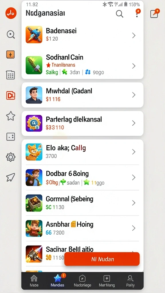 Fitur sosial untuk berkompetisi dengan teman-teman.