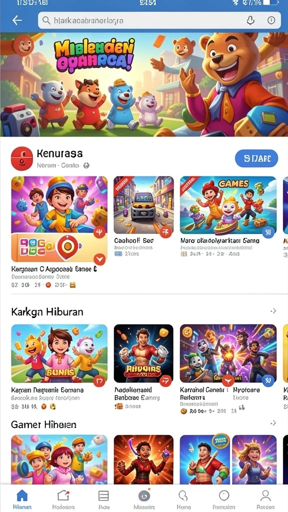 Banyak pilihan permainan slot yang seru.