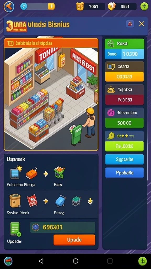 Sistem kontrol yang mudah dan responsif.
