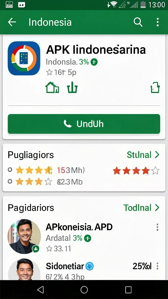 Fitur sosial untuk berkompetisi dengan teman.