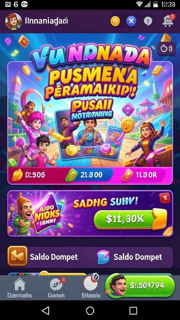 Tampilan antarmuka yang memudahkan navigasi.