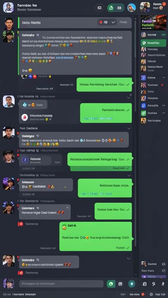 Komunitas aktif dengan interaksi antar pemain.