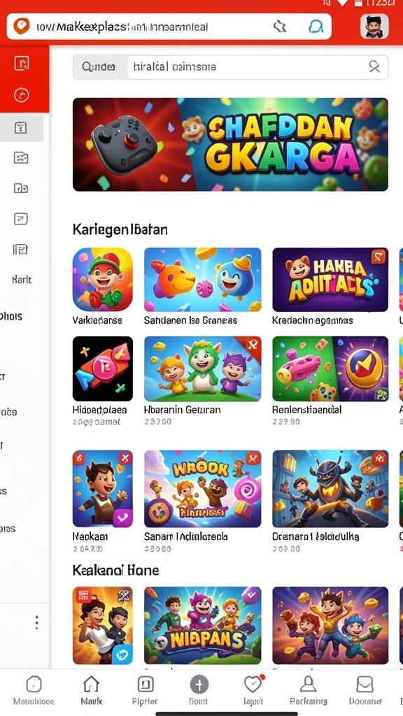 Tampilan antarmuka pengguna yang menarik dan mudah dipahami.