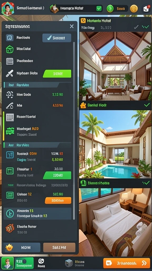Screenshot interaksi pengguna dalam permainan yang seru.