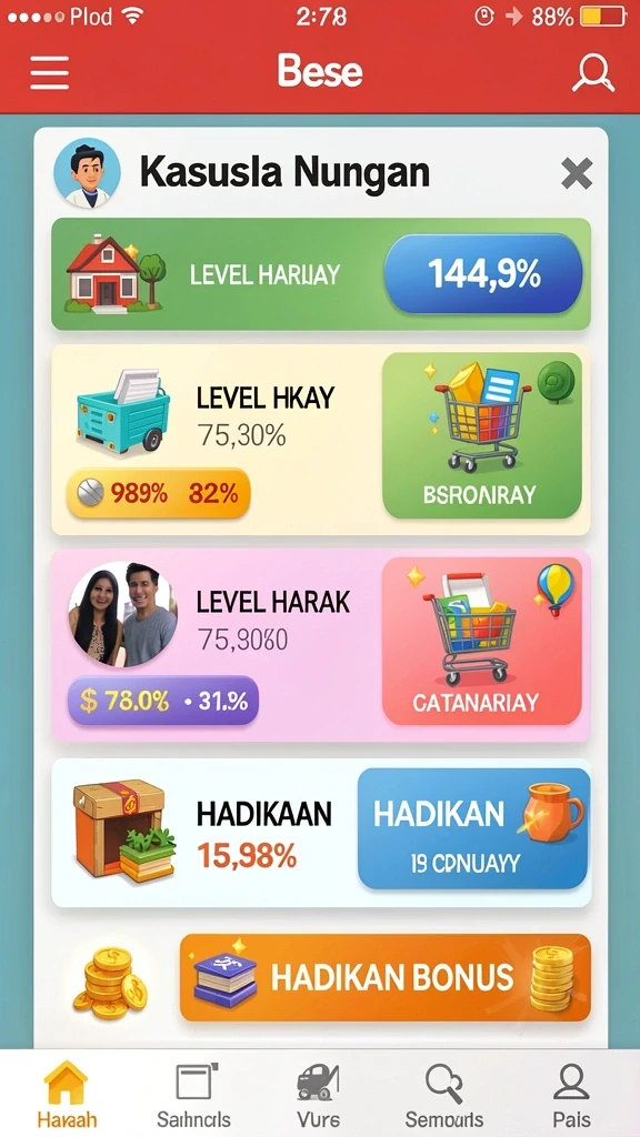 Tampilan antarmuka yang intuitif dan mudah digunakan.