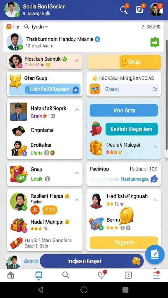 Tampilan antarmuka yang ramah pengguna.