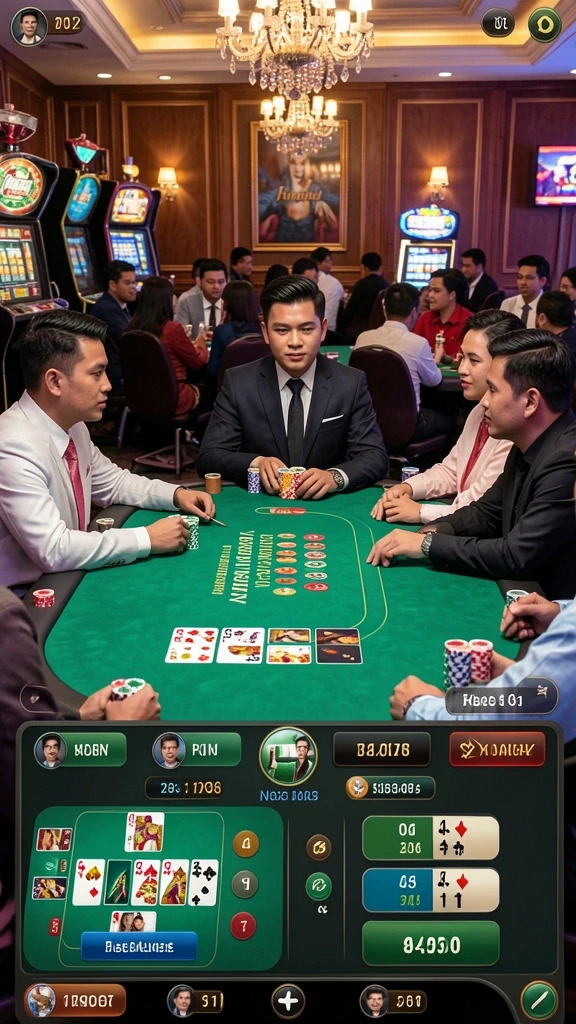 Tangkapan layar dari antarmuka permainan yang menakjubkan.