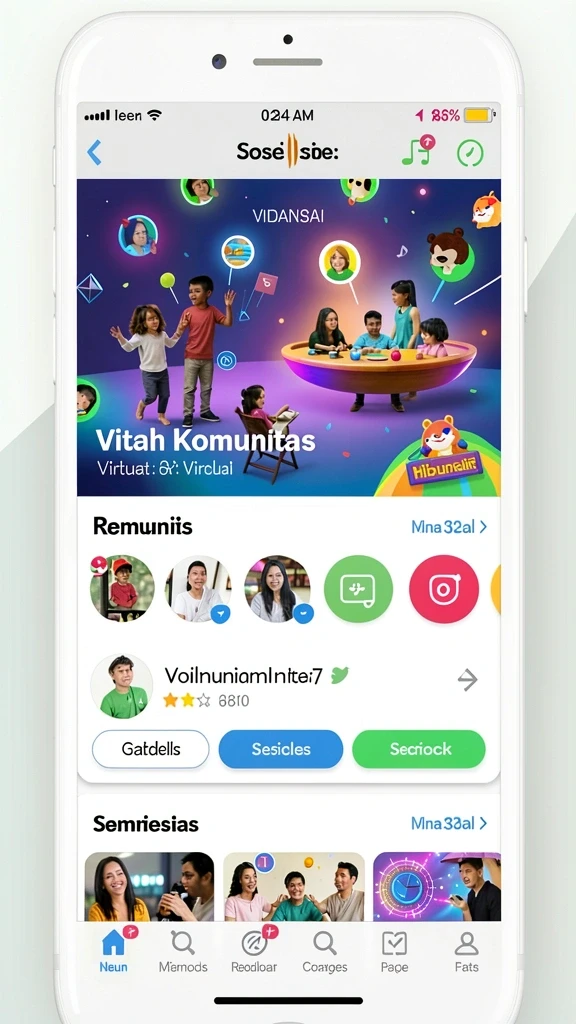 Tampilan fitur bonus harian yang menggoda.
