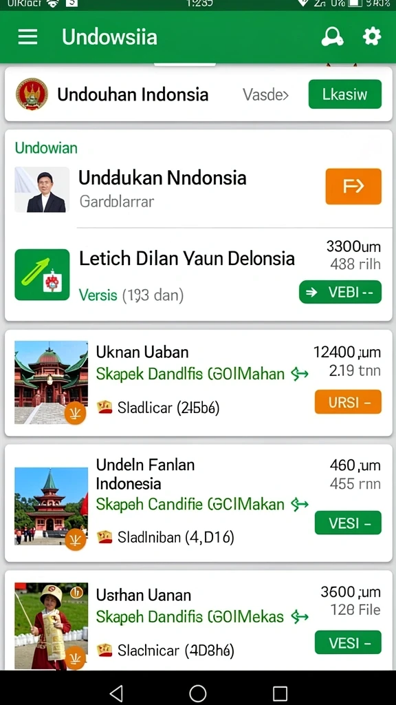 Karakter unik yang dapat dipilih sesuai gaya bermain.
